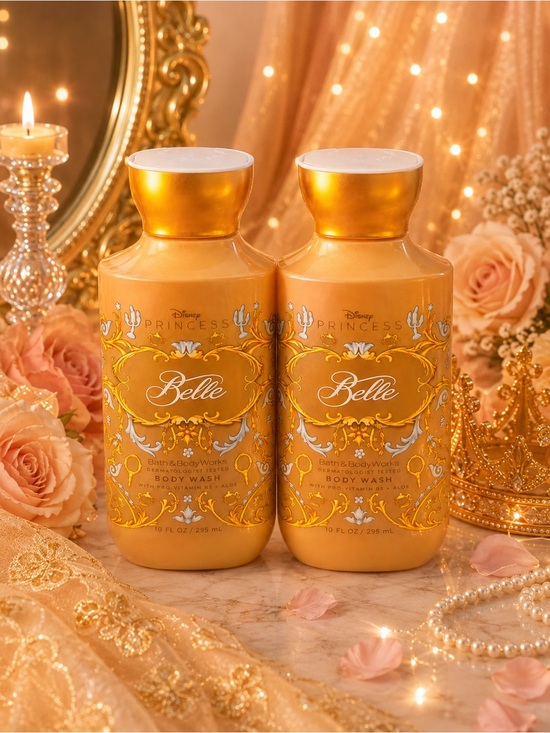Bath & Body Works Other - 2 Princess Belle Bath and body shower gels Disney